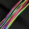 Cabelo Vermelho Colorido Estilo Trança Suja Étnica Corda de Cabelo Headwear de Fita Feito à Mão Acessórios de Cabelo Estilo Palco Infantil