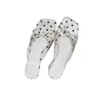 Sandalias de tacón alto de estilo francés con lazo y punta abierta 2026, nuevas y versátiles para la playa, chanclas sin cordones para mujer, cómodas para el uso exterior en verano