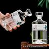 Garrafa de Licor Atacado Zhuopai 500ml Material Cristal Branco Conjunto Garrafa de Vinho Keshan Banquete de Casamento Transparente Selada Vazia Garrafa de Vinho Auto-Fermentado