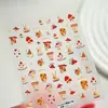 Tensor Retro Encaje Bunny Pegatinas para Uñas Ts-4044 Versátil Relieve Serie Animales de Dibujos Animados Pegatinas para Uñas