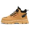 Zapatos de Hombre para Otoño e Invierno Nuevos Zapatos de Trabajo de Caña Alta Estilo Británico Retro Botines Gruesos Antideslizantes para Hombre