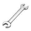 Herramienta de llave de boca abierta de doble propósito de acero al carbono, cromada, para reparación de automóviles y uso doméstico, antideslizante, llave de doble extremo 5.5mm30mm32mm