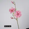 Toque de mão Flor artificial Magnólia estilo chinês novo ornamento de entrada estilo zen arte floral decoração suave adereço de fotografia flor artificial atacado