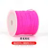 No. Hilo de Jade de 100.72m Rollo Grande Pulsera de Cuerda Roja Encriptada Cuerda Trenzada Material para Manualidades Hilo de Cuerda Roja Trenzada para la Mano