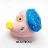 Acessórios de boneca de cachorro divertido de dopamina dos desenhos animados feio adorável broche de cachorro DIY hand-made pequena boneca acessórios decorativos