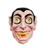 Fabricantes de origem Halloween olho saltado palhaço Máscara Luminosa horror nariz vermelho COSPLAY adereços máscara nova