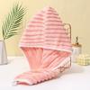 Internet-famous Candy Velvet Hair Drying Hat Mulheres Espessamento Absorvente de Água Toalha Baotou de Secagem Rápida Doméstica Esfregando Cabelo Toalha de Banho Chapéu