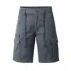 2026 Nuevos Pantalones Cortos de Trabajo Vintage de Peso Pesado Estilo Americano para Hombre, Pantalones Cortos Casuales Ajustados de Moda para Hombre