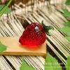 Crystal Craft Entrada Simples Luxo Europeu Morango Abóbora Abacaxi Caqui Ruyi Combinação de Frutas Prato Enfeites de Mesa