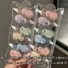Cinta correctora de mariposa de hada naranja Ins Alto valor Corazón de niña Transparente Portátil Pequeña cinta correctora