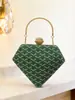 Bolso de Mano con Cadena de Moda Transfronteriza 2026 para Banquetes, Bolso Cruzado de un Solo Hombro con Patrón de Diamante en Forma de Corazón, Bolso de Mano Clutch Único