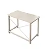 Mesa plegable, escritorio móvil, mesa de computadora para el hogar, mesita de noche para espacios pequeños en el dormitorio, mesa de estudio simple, banco de trabajo