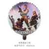 Balão de papel alumínio para festa de carnaval e-sports, jogo Fortnite de 18 polegadas, decoração de festa