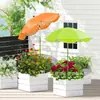 Tecido de Sombreamento para Exterior Disco de Sombreamento para Jardim Cobertura de Sombreamento para Plantas de PP Guarda-sol para Plantas em Vasos Plantas ao Ar Livre Guarda-sol