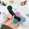 Herramienta de trenzado de bola de pelo estilo coreano para Otoño e Invierno, Lazo para el pelo lindo de alambre de teléfono rizado, Cuerda dulce para coleta de pelo para mujeres, Nuevo modelo 2025