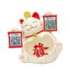 Traga Riqueza e Tesouro Ornamento de Gato Presente de Abertura Decoração Saco da Sorte Criativo de Alta Qualidade Fofo Presente para Caixa Novo Souvenir