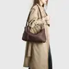 Bolso de Hombro de Piel de Vaca Estilo Nuevo, Bolso de Mano Casual para Viajes y Uso Diario, Bolso de Axila de Cuero Genuino, Bolso de Mano para Mujer, Bolso Tote