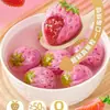 Tangyuan de Morango Inteiro, Tangyuan em Formato de Caqui e Amendoim, Tangyuan Multissabor, Lanche Popular para o Festival das Lanternas, Tangyuan Congelado Atacado