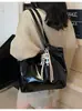 Bolsa Elegante Transfronteiriça para o Dia a Dia Feminina Grande Capacidade 2025 Nova Primavera Versátil Ombro Bolsa de Compras Bolsa Tote Casual