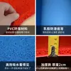 Alfombra de entrada para alfombra roja con anillo de seda engrosado, alfombrilla de piso cepillada, se puede cortar, alfombrilla de PVC impermeable y antideslizante para exteriores