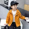Chaqueta Camuflada de Primavera y Otoño para Niños Estilo Coreano Infantil Guapa Moderna Casual Cortavientos Tops para Niños Pequeños Comercio Exterior