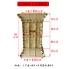 Molde para Maceta de Flor de Acero y Plástico ABS Engrosado, Molde de Cemento para Barandillas de Balcón, Molde de Columna Cuadrada, Molde de Columna Romana para Proyectos de Ingeniería