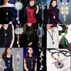 Cadena Larga para Suéter, Collar de Lujo Ligero y de Alta Gama para Mujer, Accesorio de Borla Moderno y Versátil, Colgante Simple de Perla que No se Desvanece