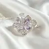 Novo Fecho de Colar Pulseira de Pérolas de Linha Única Pétala Dupla Fecho de Flor DIY
