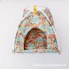 Tenda de papagaio Ninho de pássaro de lona Peônia Xuan Feng Monk House Ninho de dormir Piso pendurado Ninho de pássaro Suprimentos de pássaros