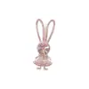 2024 nuevo lindo pasador de conejo clip para flequillo niñas clip para flequillo lateral clip superior pasador de pico de pato pasador clip para pasador