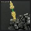Wu Dong Qiankun arma periférica Lin Dong Gu Lin Tianji escala Tianji antigua alabarda arma de metal modelo colgante de aleación
