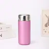 Mini copo térmico isolado de alto valor com revestimento de titânio, presente corporativo, copo de bolso portátil a vácuo de camada dupla, copo de água para carro ao ar livre