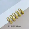 Hebilla de Anillo para Pulsera Antigua de Perlas Doradas Cuentas Espaciadoras Pulsera Hecha a Mano Accesorios de Cuentas Espaciadoras Joyería DIY Colgante Venta al por Mayor