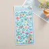 Pegatinas Divertidas Flotantes 3D de Dibujos Animados Diamante de Cristal Pegatinas Decorativas para Niños Pegatinas 3D Lindas en Relieve para Diario de Niña