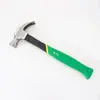 Martillo de uña con mango recubierto de plástico, Martillo de uña para carpintería, Herramienta de martillo de hierro para uso doméstico, Martillo de uña de acero especial integrado, Martillo de goma