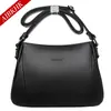 Bolsa Maternidade M637 para Mulheres Modelo Novo 2026 Bolsa de Ombro Único Transversal para Mulheres de Meia-Idade Bolsa Pequena de Couro Macio Simples Presente para Mãe