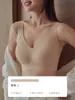 Ropa interior de copa completa ajustable para mujer de busto grande sujetador pequeño anti-caída talla extra sin costuras realce de pecho sujetador para mujer delgado