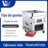 Cortador de carne Weijiye comercial de aço inoxidável multifuncional manual elétrico para fatiar e picar carne moída grande