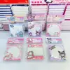 Novas Anotações Criativas Desenho Animado Série Sanrio Alto Valor de Cor Uso com Estilo de Rasgar Bolso Rico para Anotações de Estudante