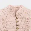 Blazer de Mujer Estampado Floral Ajustado Estilo Europeo y Americano Nuevo Verano 2026 Venta al por Mayor 12685