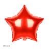 Em estoque 18 polegadas estrela de cinco pontas balão de alumínio amor balão quadrado redondo festa casamento aniversário balão