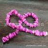 Marisco de água doce sete cores irregular pequena pedra reta buraco Diy pulseira colar cortina de porta frisada acessórios decorativos atacado