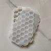 Cubito de hielo de panal de 37 rejillas hecho en casa, de silicona pura, para helados, caja de comida para bebés, caja de suplementos para el hogar