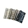 Bisagra Hidráulica 4 pulgadas Bisagra con Resorte Amortiguador para Puertas de Madera, Acero Inoxidable Cierre Sencillo de Puerta Bisagra Automática Invisible