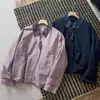 Nova jaqueta curta de moda estilo coreano para o início do outono de 2026 para mulheres, corte solto, emagrecedora, jaqueta casual versátil