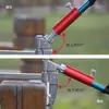 Suporte de pesca em ponte, suporte para vara de jangada, suporte para plataforma de caça, vara de mão, suporte para vara de pesca, vara de plataforma de caça, corrimão de pesca de barco em ponte, suporte de pesca