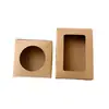 Vidrio de cristal directo de fábrica caja de embalaje cuadrada de papel Kraft para refrigerador al por mayor favorablemente
