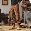 Calças Jogger Casuais Elegantes Novas Outono e Inverno 2023 Versáteis Cargo High Street Funcionais Simples Tendência