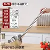 Cucharón de agua de acero inoxidable, extra grueso, con mango largo, adecuado para usar en la cocina, comedores y para servir gachas, sopa y otros líquidos