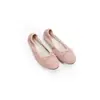 Sapatos Ultra Macios de Pele de Cordeiro Estilo Retrô Francês Rolinho de Ovo Sapatos de Salto Único com Laço Feminino 2026 Novo para o Trabalho de Boca Rasa Fundo Plano Sapatos de Ballet